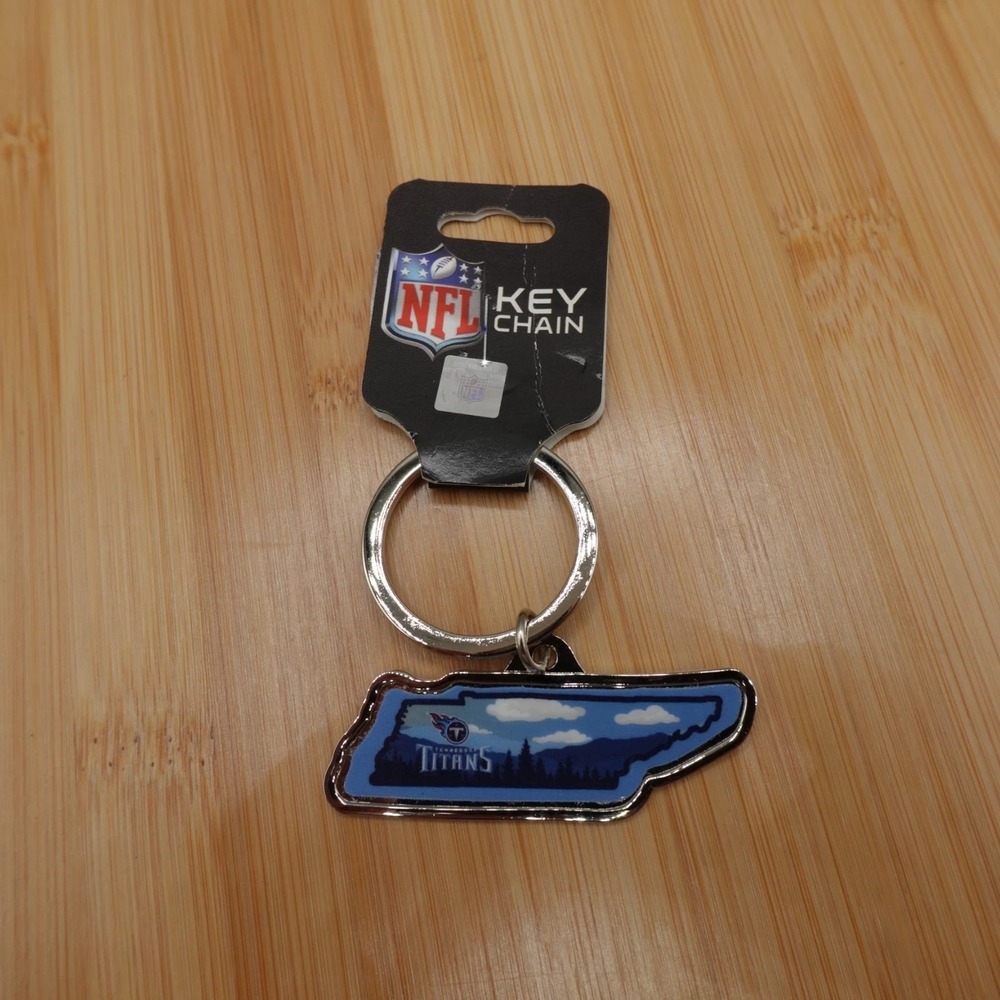 Tennessee Titans NFL Rico Resort Design State Shape Key Chain SSK0301RST NWT